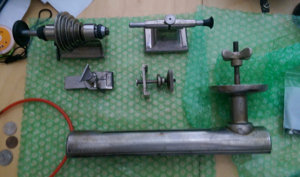 Major lathe parts